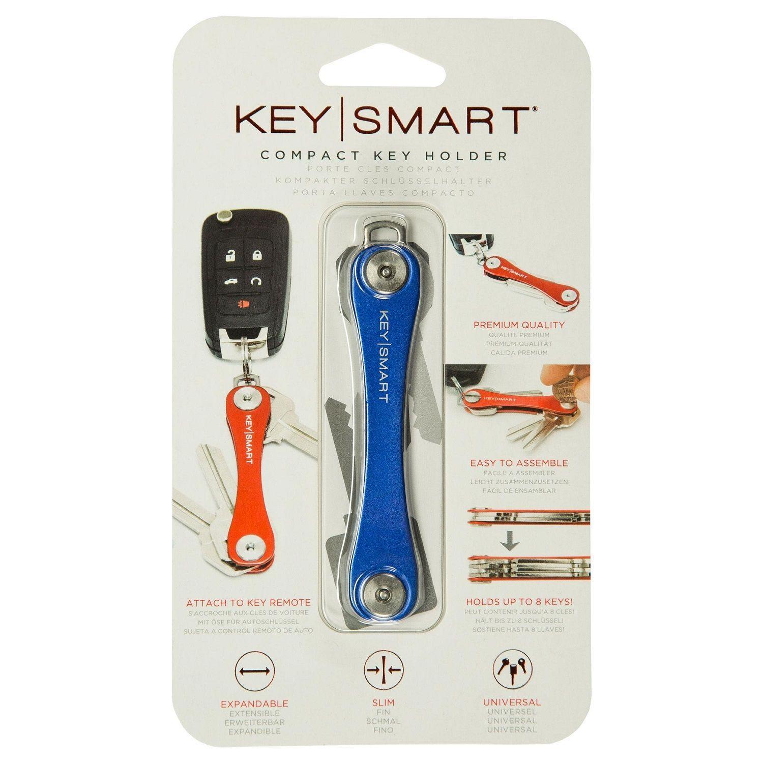 Organizador de Llavero para 8 llaves KeySmart Original Azul-4