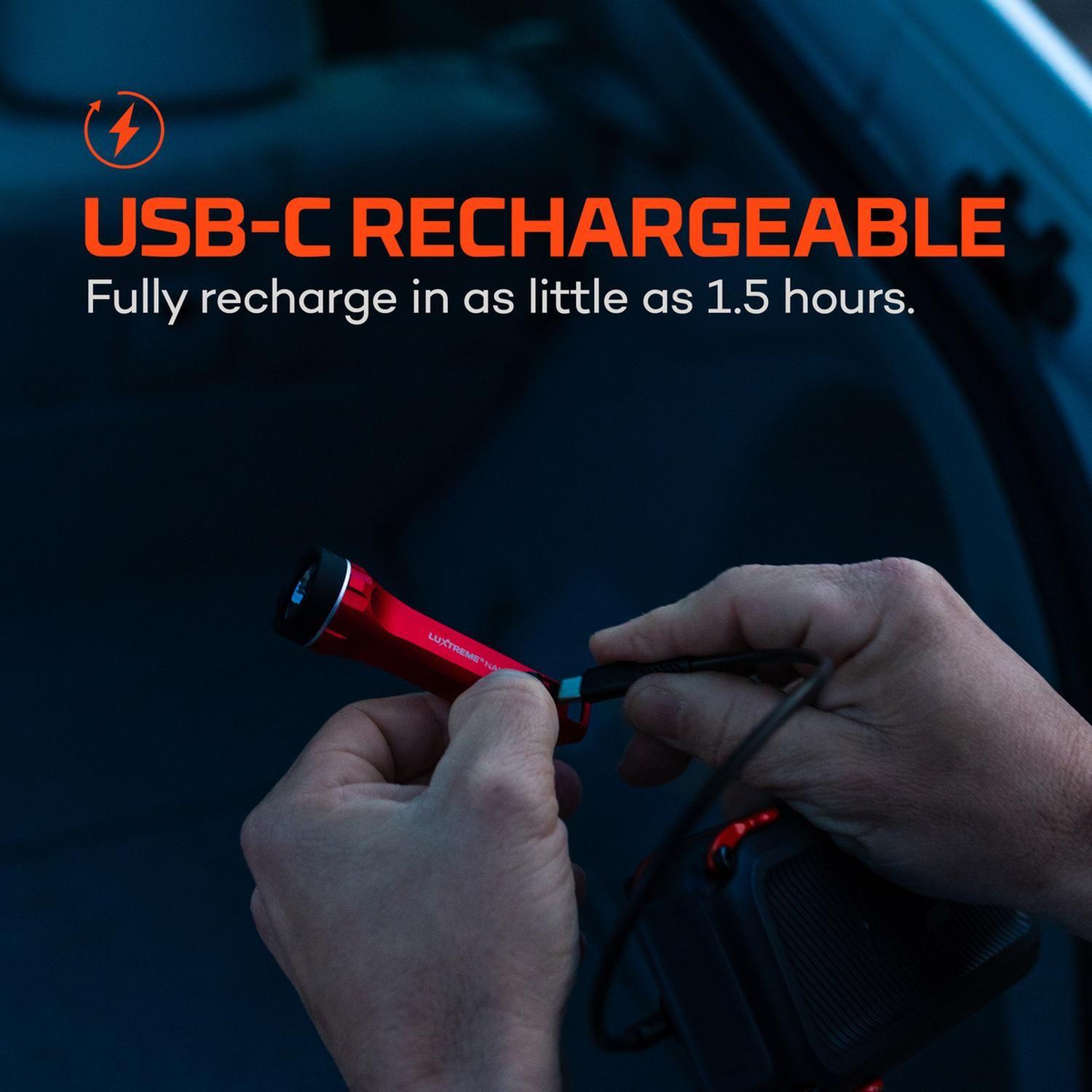 Linterna de Bolsillo Recargable NEBO Luxtreme Nano 420 Lúmenes-4