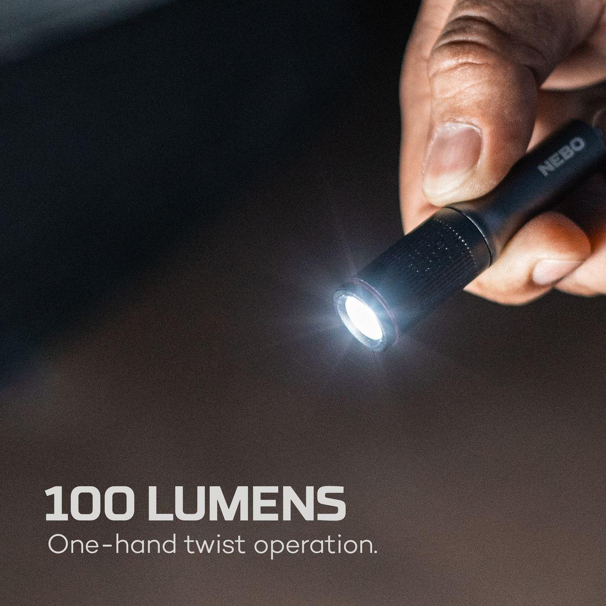 Linterna de llavero NEBO Columbo Keychain 100 Lúmenes-2