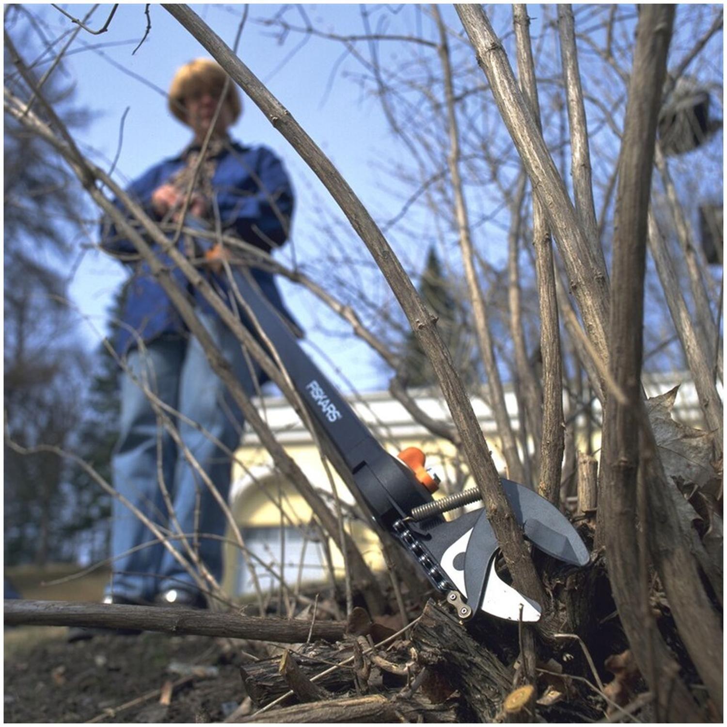 Podador De Altura Fiskars Con Cadena Power Stroke 1,5 M-6