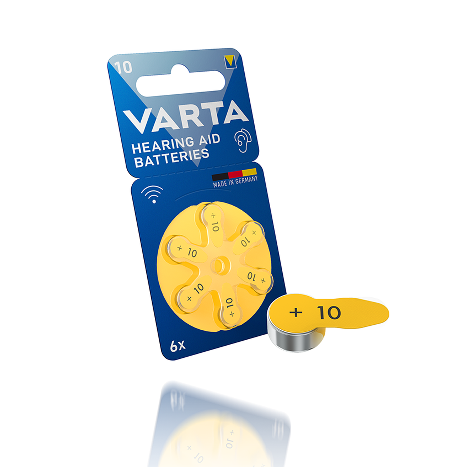 Pack 60 Pilas Varta Audífono Tamaño 10-8
