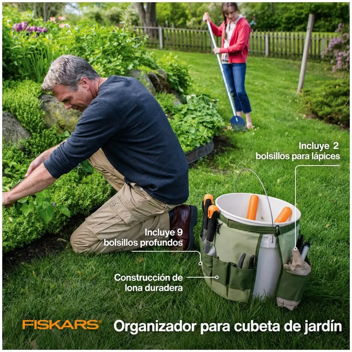 Organizador De Herramientas Para Balde 5 Galones Fiskars-5
