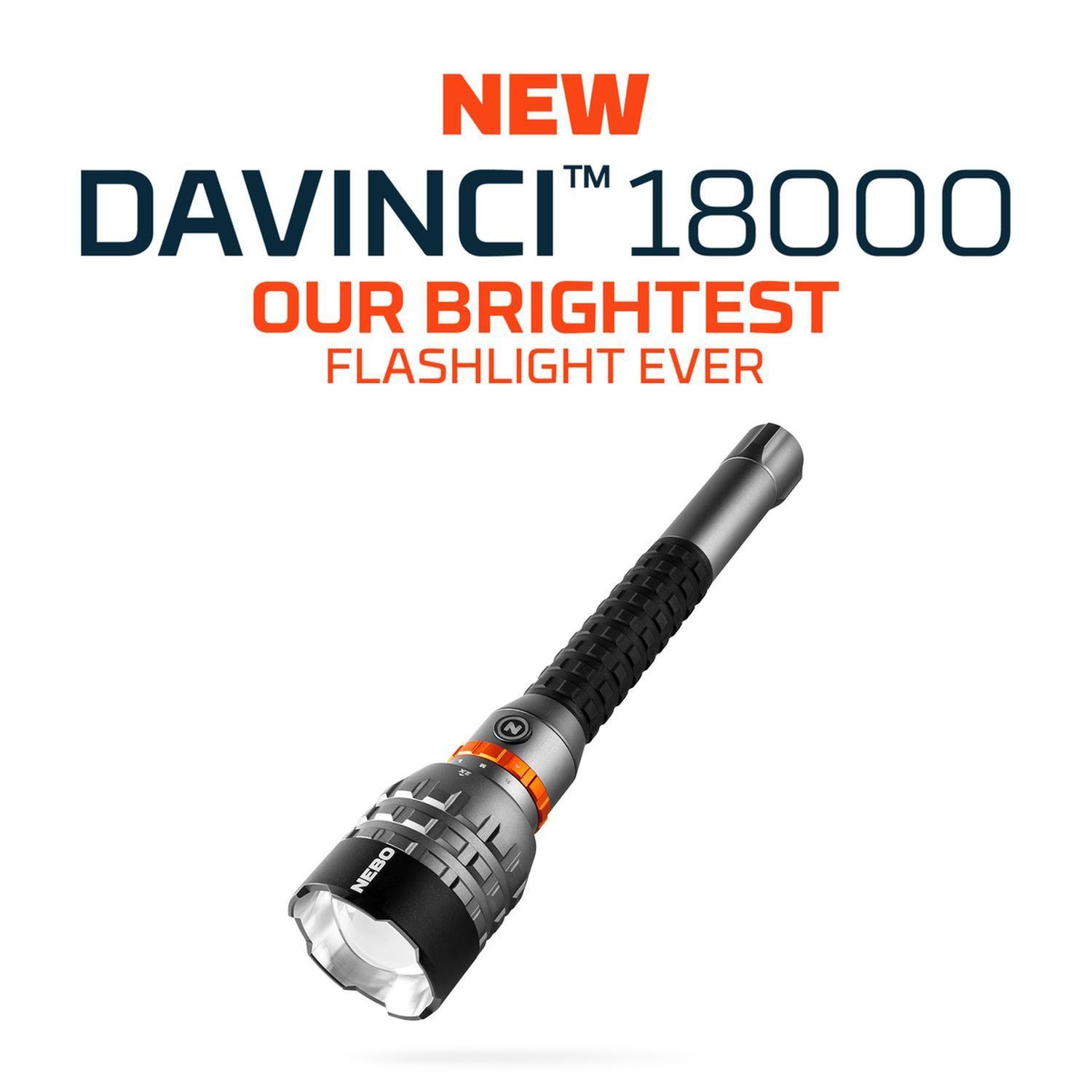 Linterna Recargable NEBO Davinci 18000 Lúmenes-9