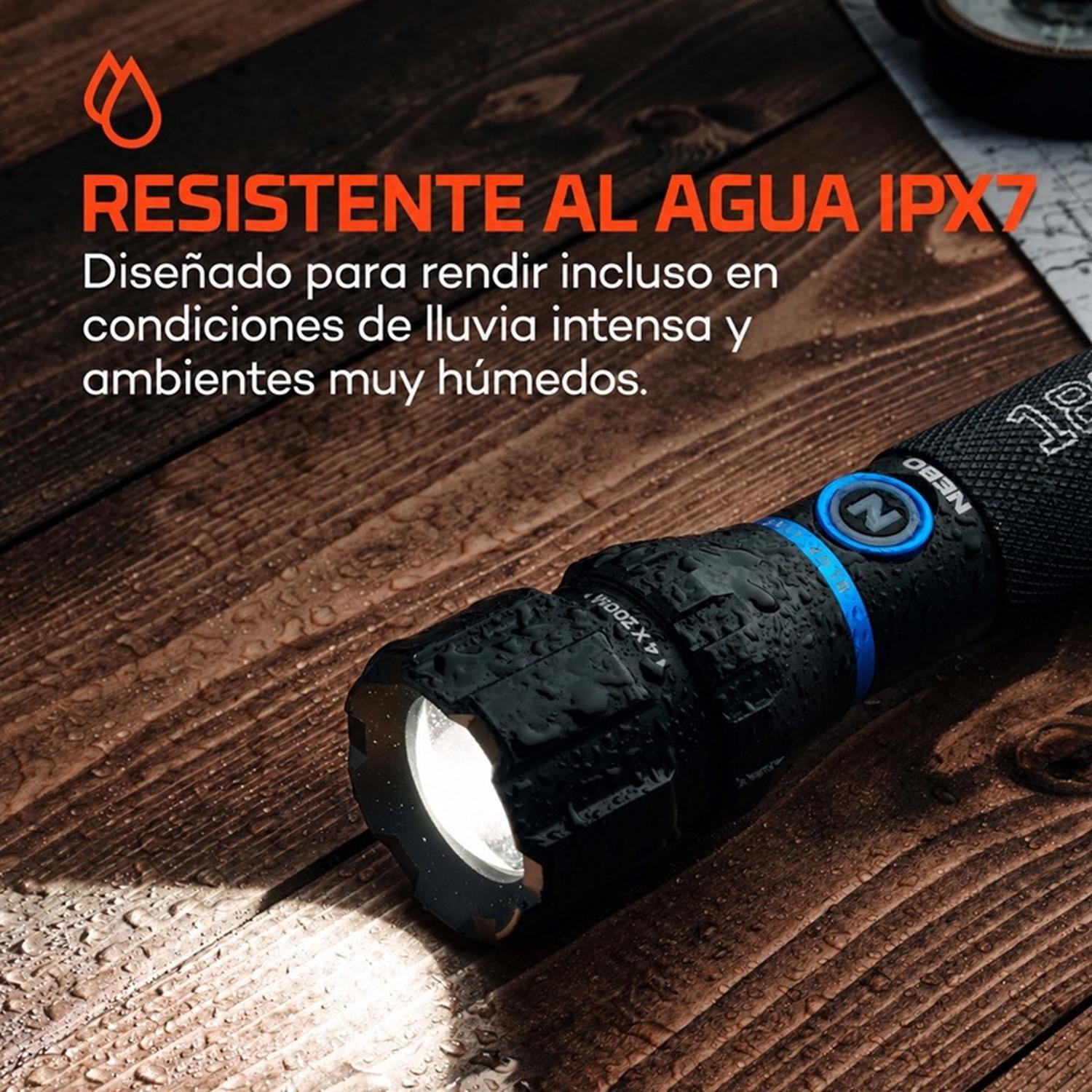 Linterna Recargable NEBO BLUELINE 1800 Lúmenes-6