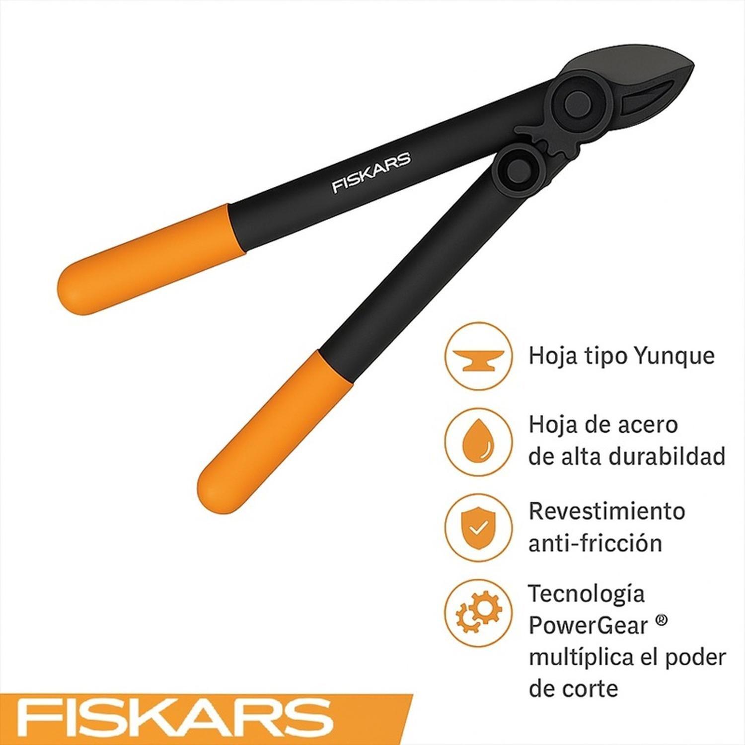 Tijerón de podar Cortarramas PowerGear Fiskars-2