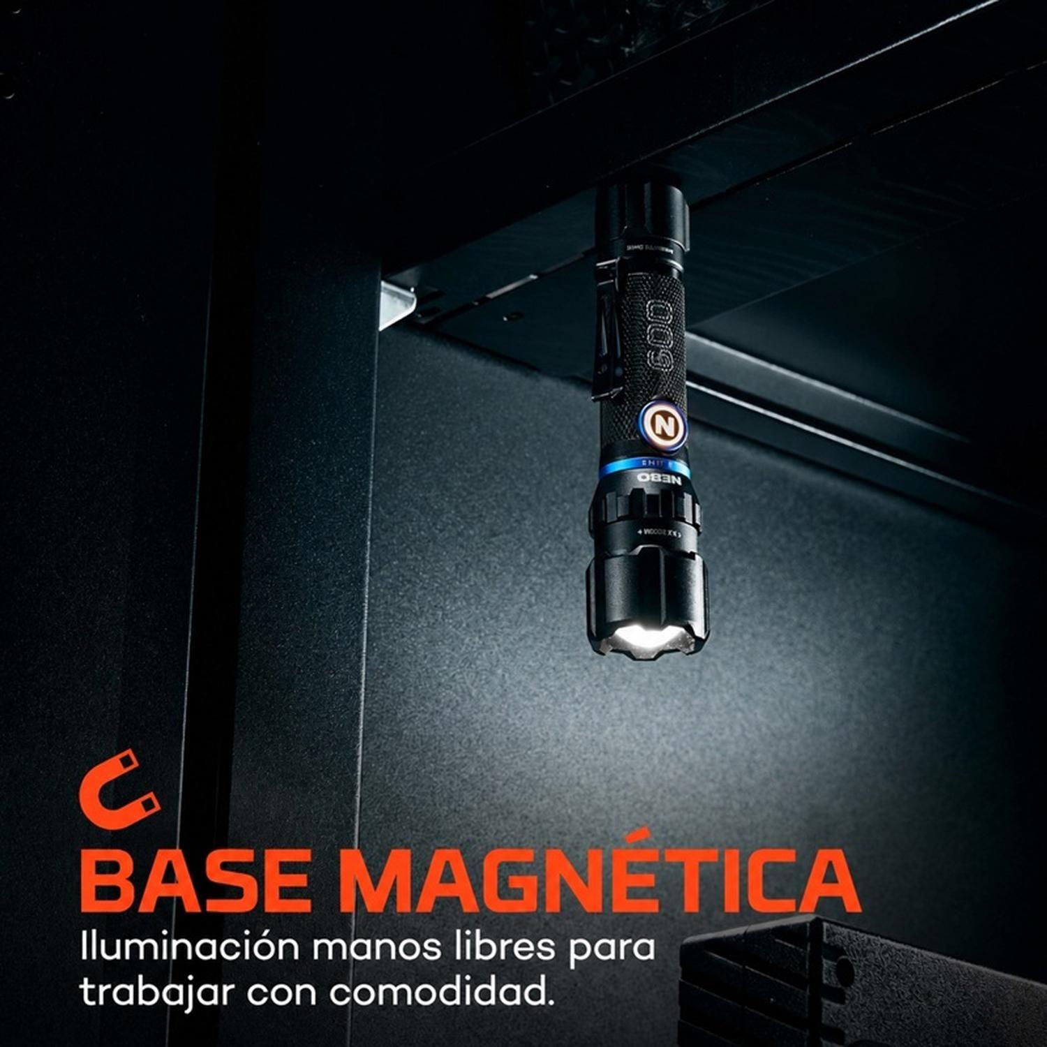 Linterna Recargable NEBO BLUELINE 600 Lúmenes-5