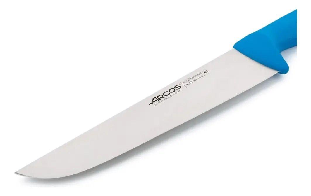 Cuchillo Carnicero Arcos 25cm Serie 2900 Hoja Inoxidable Nitrum Azul-1
