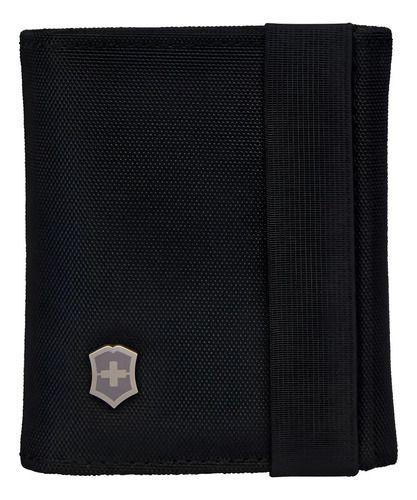 Cartera Victorinox De Tres Pliegues Nylon 610394 Negra-0