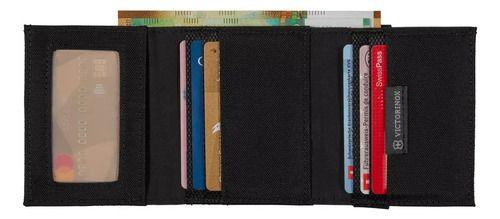 Cartera Victorinox De Tres Pliegues Nylon 610394 Negra-1
