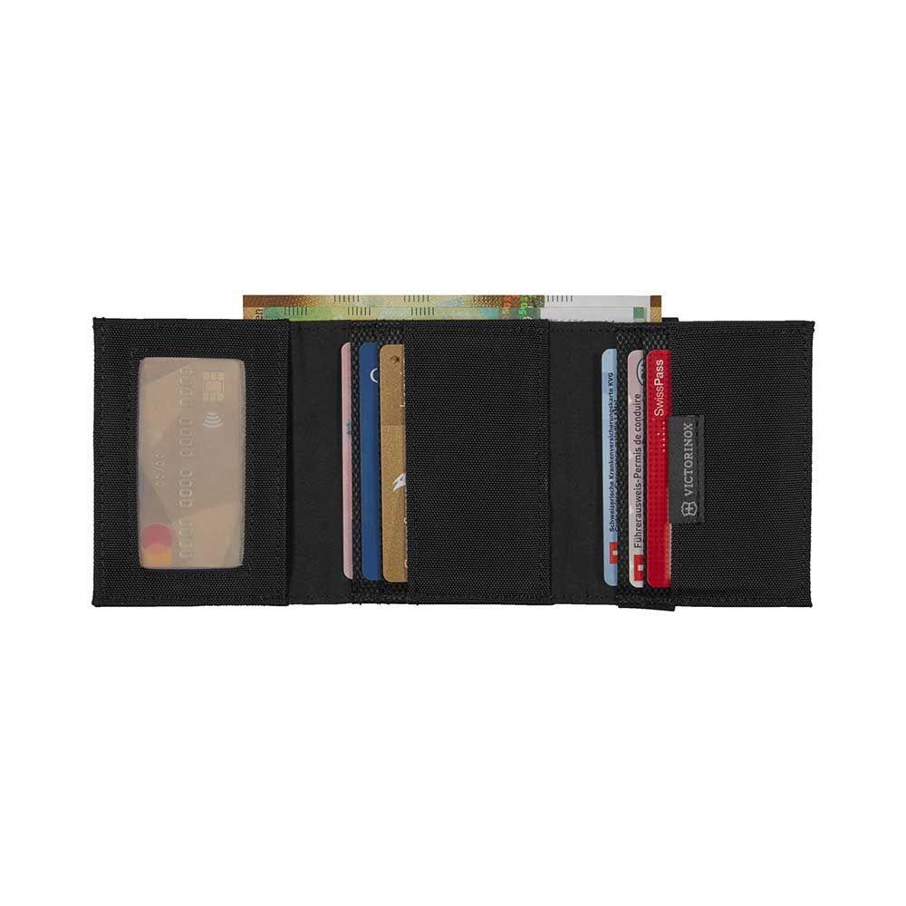 Cartera Victorinox De Tres Pliegues Nylon 610394 Negra-6
