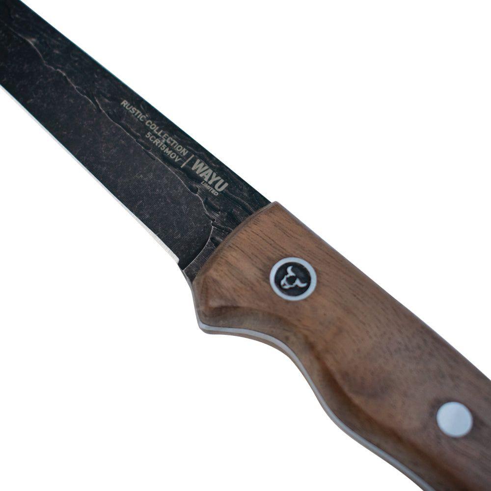 Cuchillo Utility Con Funda Rustic Collection Wayu-3