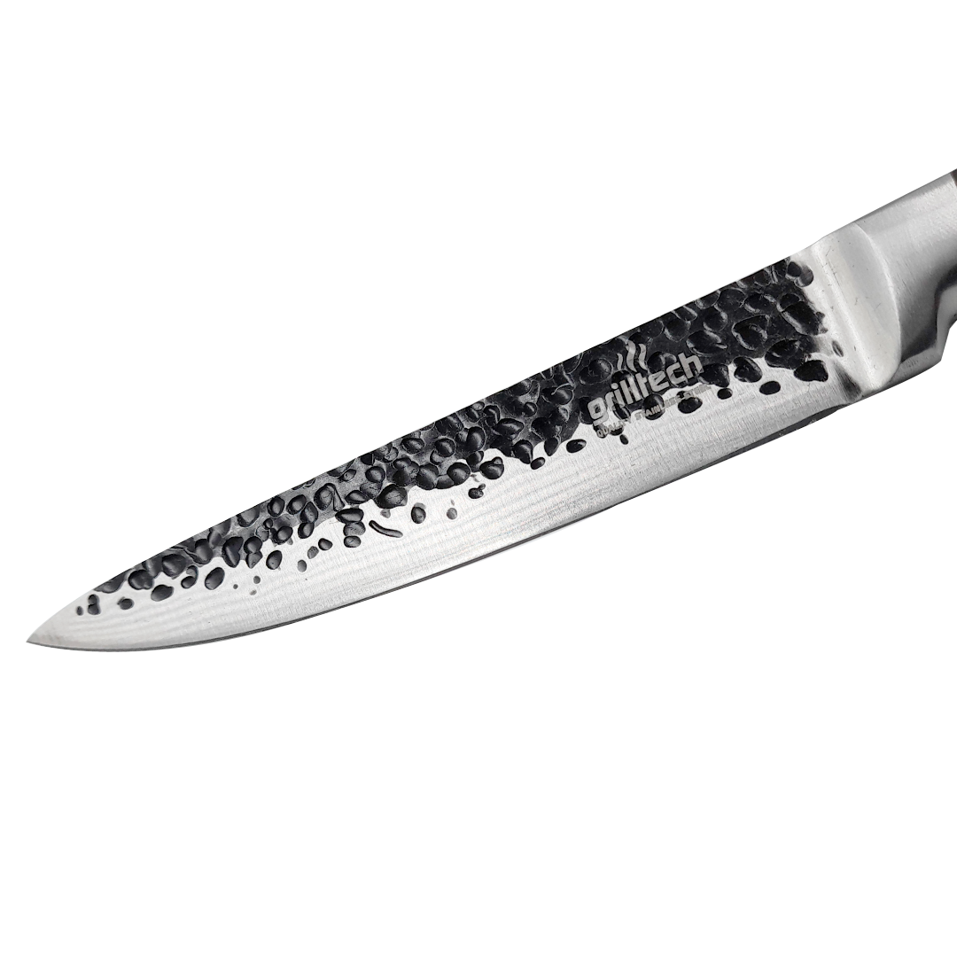 Cuchillo Multiuso De Parilla Cocina Grilltech Tipo Hammer Color Marrón-1