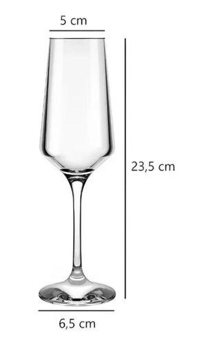 12 Copas 225ml Champagne Brunello Premium Nadir-3