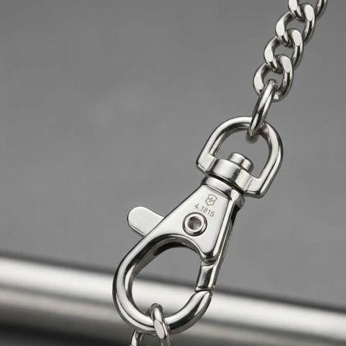 Cadena Victorinox De Metal Navajas 40cm 4.1815 Plata-4