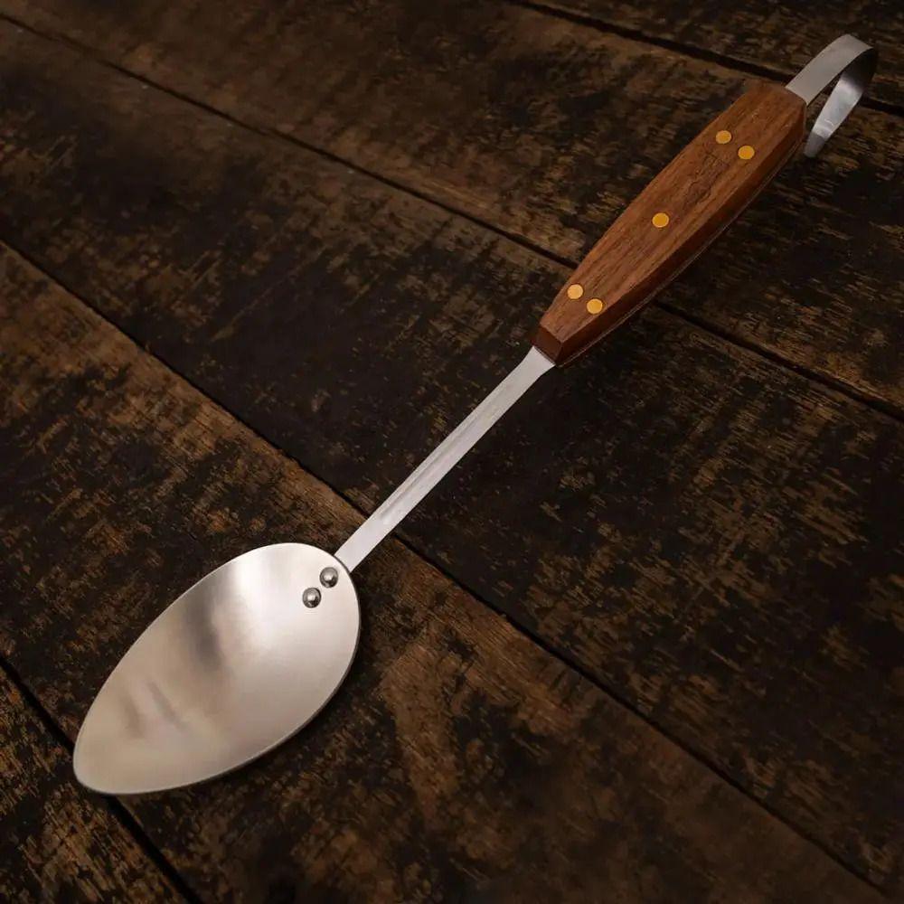 Cuchara Parrillera Pro Kangkawe Asado Premium Marrón-2
