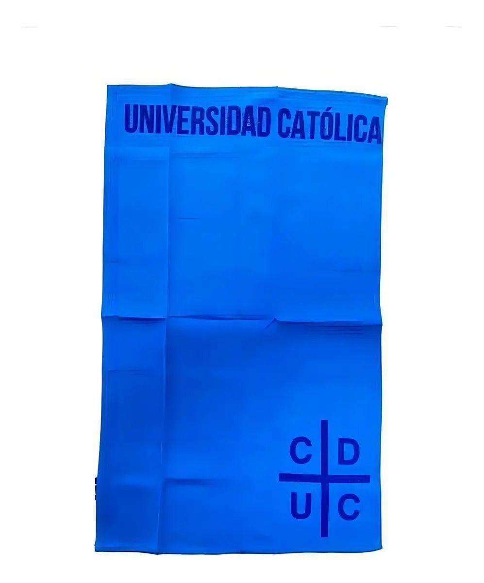 Paño Cocina Algodón Asado U. Católica Fanatikos Azul 63x45 Cm-0