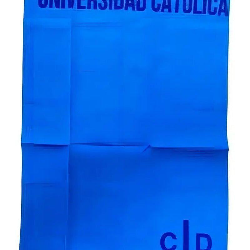Paño Cocina Algodón Asado U. Católica Fanatikos Azul 63x45 Cm-1