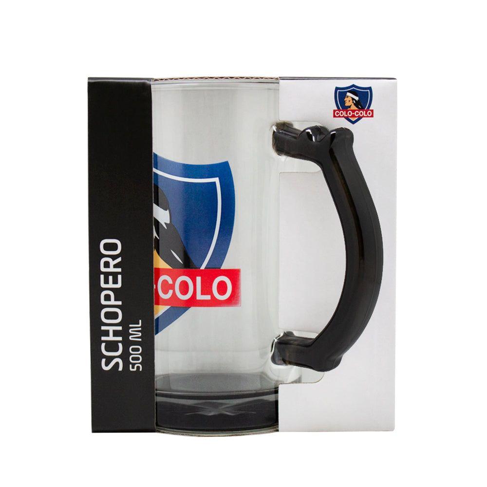 Schopero Vidrio 500ml Cervecero Bar Colo Colo Cc Blanco-2