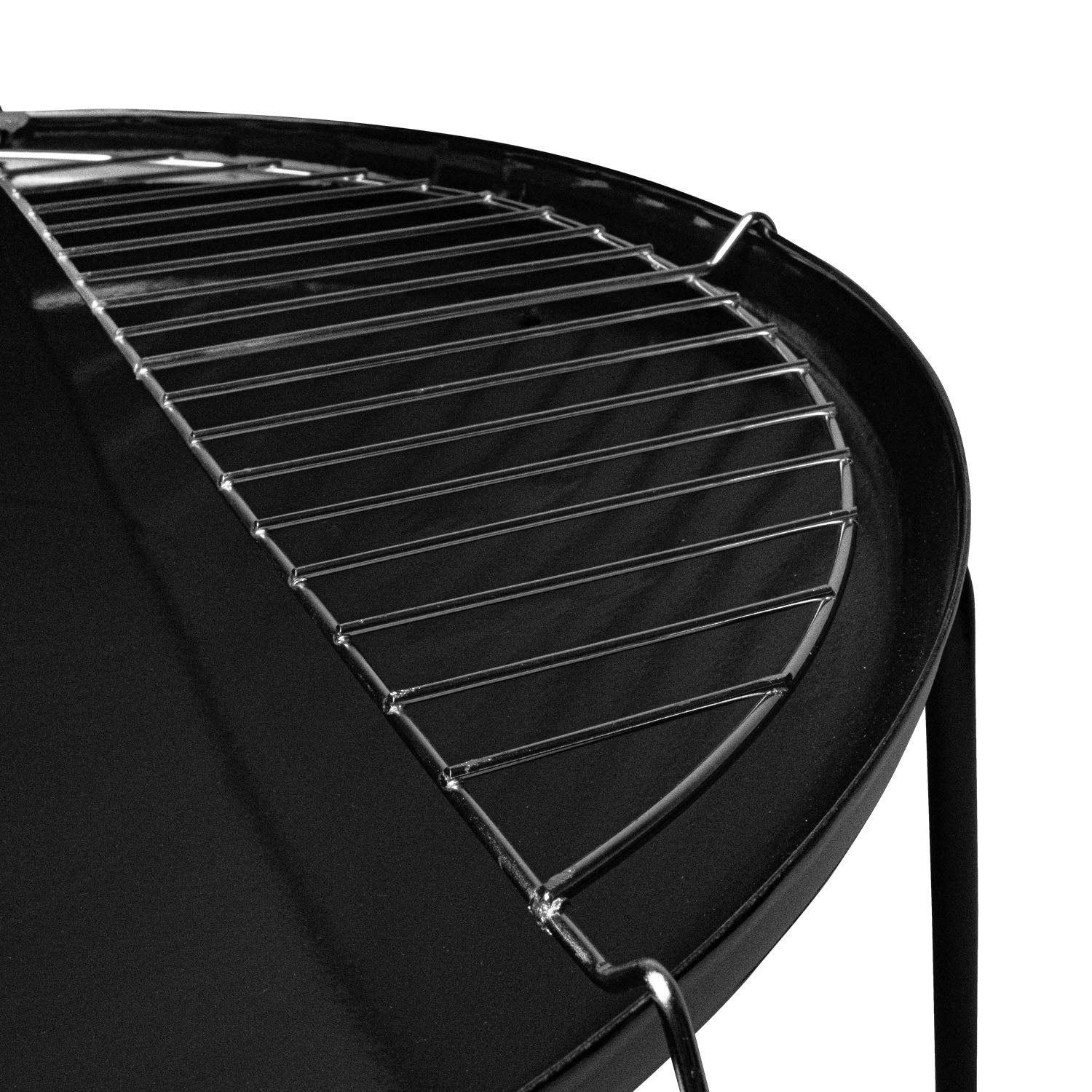 Disco Enlozado Grilltech 55cm Parrilla Asado Cocimiento Manijas 3mm-3