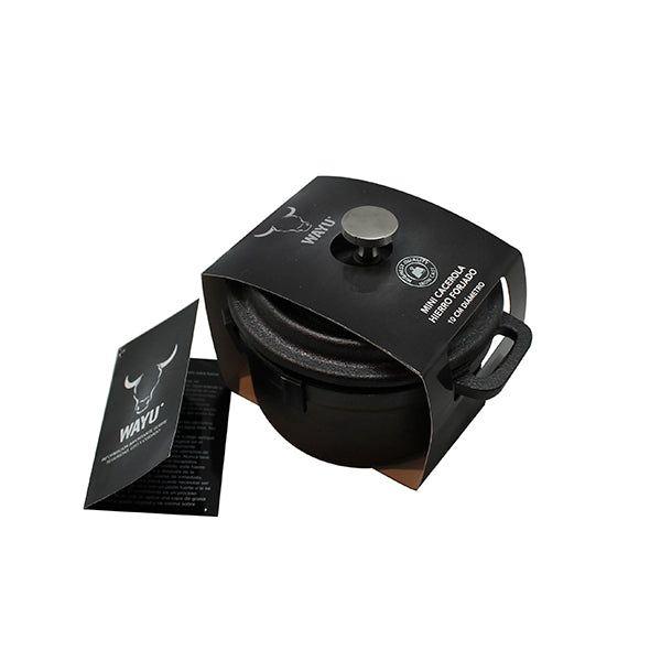 Mini Cacerola Wayu/ Hierro Fundido Color Negro-0