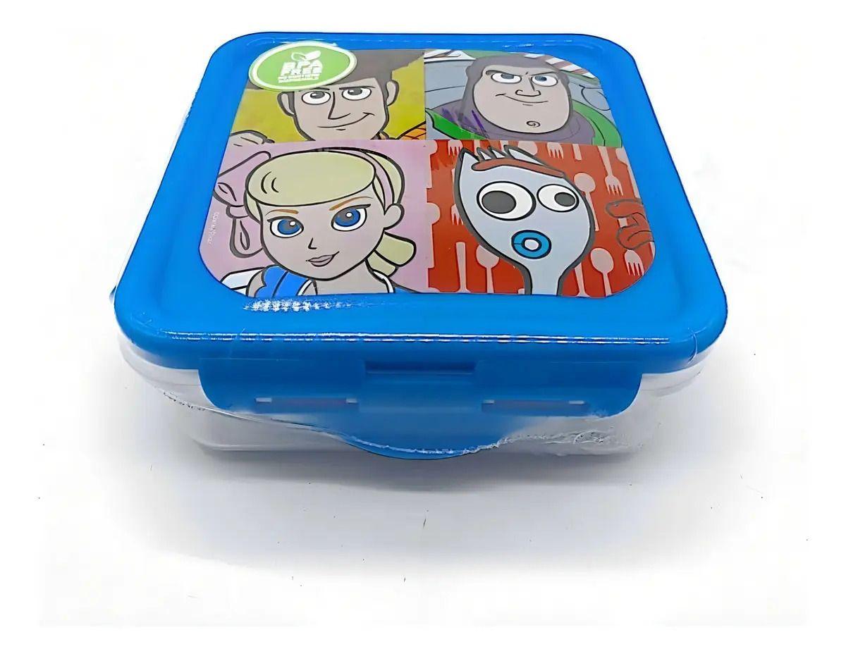Contenedor Hermético Plástico Infantil Titanio Toy Story 500ml-0