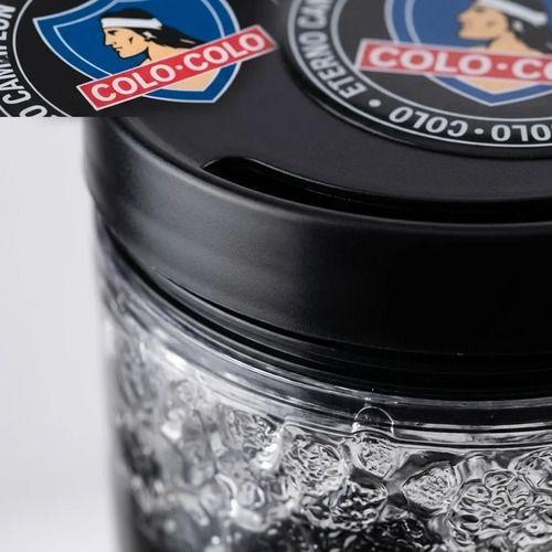 Vaso Frozen Gel Colo Colo Schopero Cerveza Original 600 Ml. Blanco-1