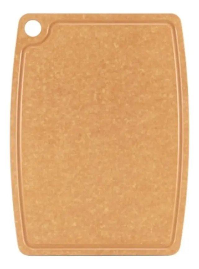 Tabla De Corte Picar L Fibra Madera Tabla L-0