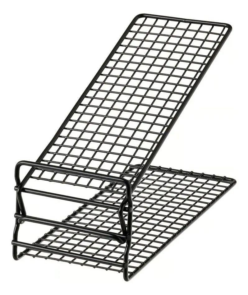 Organizador De Zapatos Pack X3 Vintage Metálico 3 Niveles Negro-4