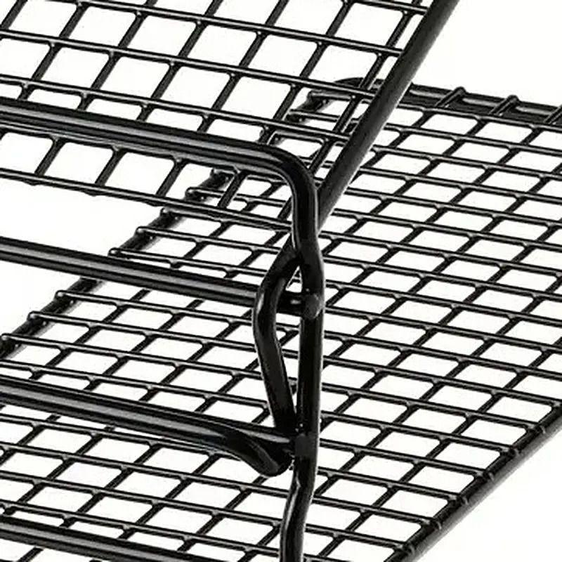 Organizador De Zapatos Pack X3 Vintage Metálico 3 Niveles Negro-5