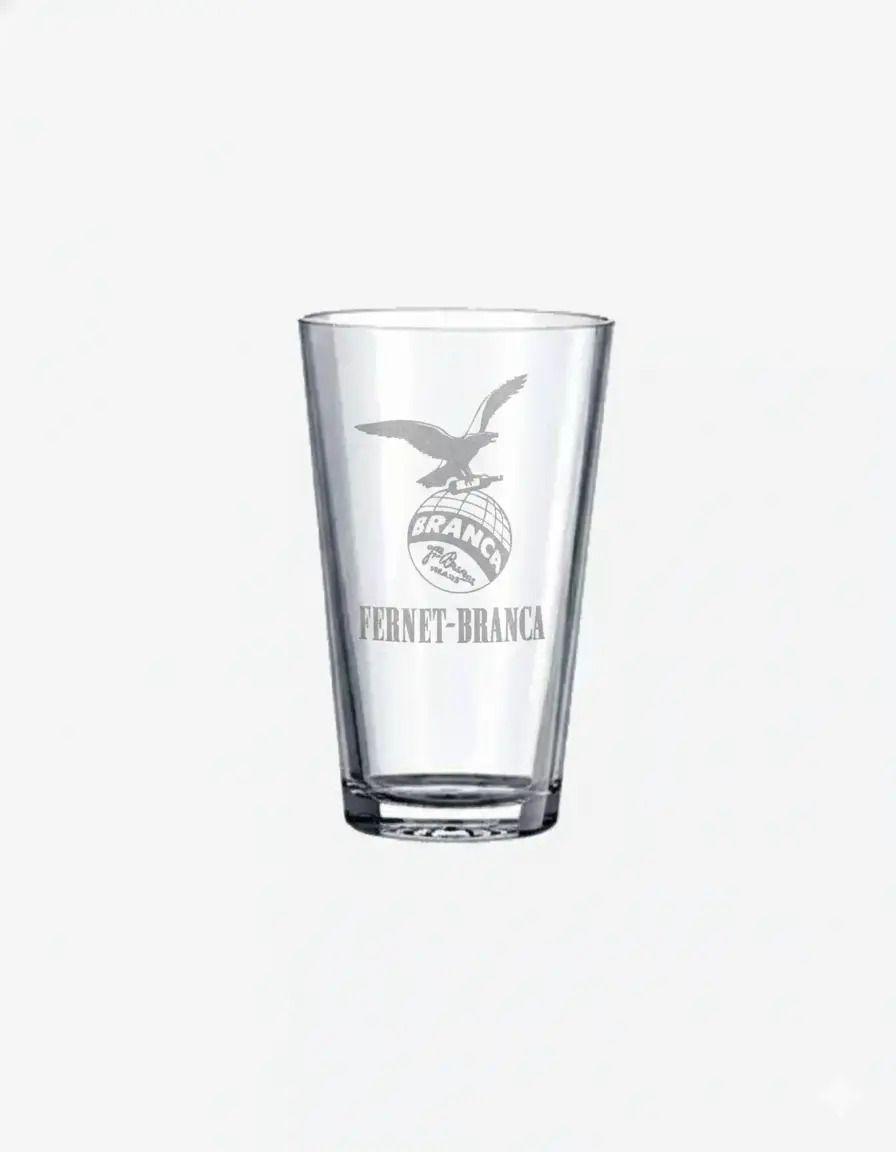 Vaso Fernet Pack X4 Branca 490ml Asado Parrilla Botella Transparente-0