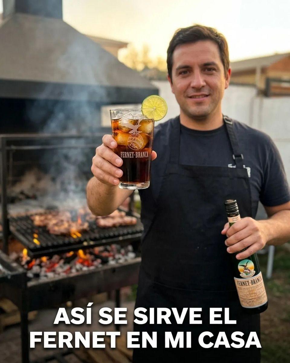 Vaso Fernet Pack X4 Branca 490ml Asado Parrilla Botella Transparente-7