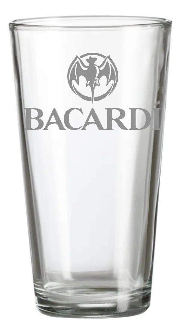 Vasos Ron Bacardi 490ml Pack X6 Roncola Grabado-2