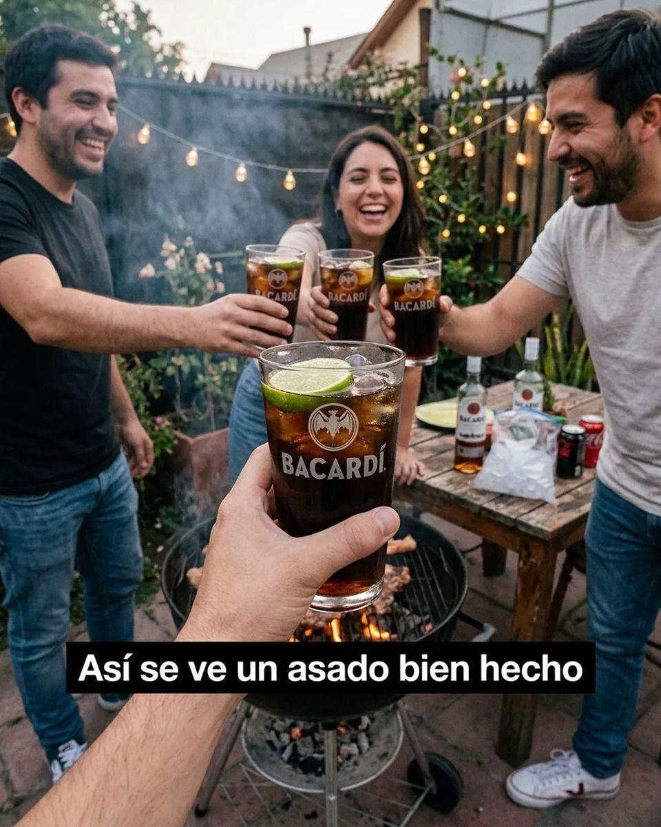 Vasos Ron Bacardi 490ml Pack X6 Roncola Grabado-7