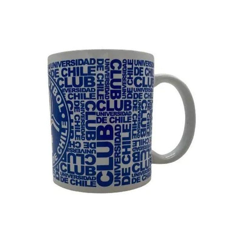 Tazón Mug Clásico U De Chile Uch Vaso Café Té Premium Coffee-2