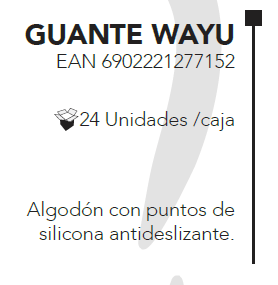 Set 2 Guantes Color Negro Wayu Limited-1