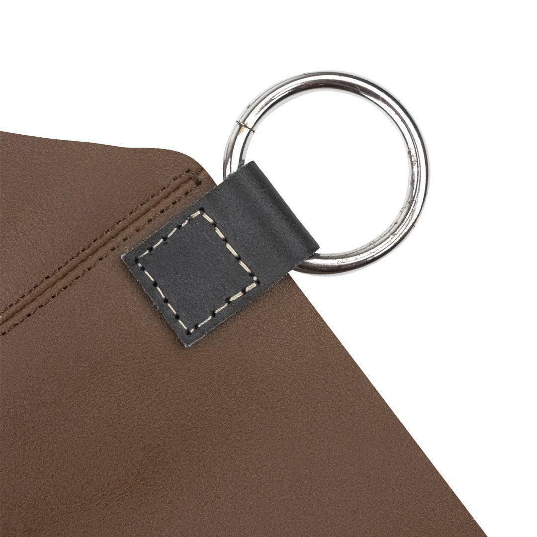 Delantal Pechera Parrilla Cuero Master Brown Color Marrón Diseño De La Tela Liso-7