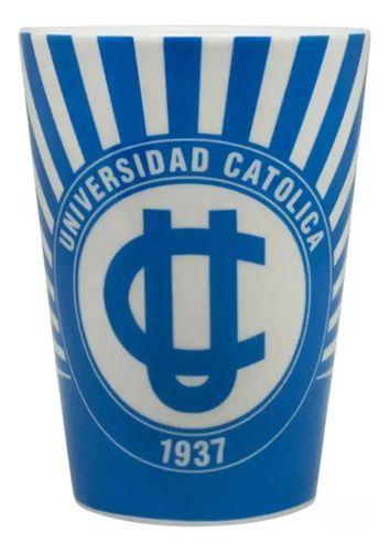 Tazón Cónico Premium Universidad Católica 400 Ml Equipos Celeste-0