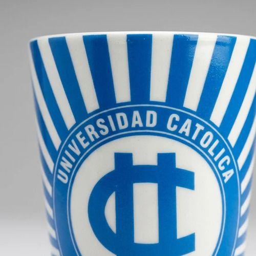 Tazón Cónico Premium Universidad Católica 400 Ml Equipos Celeste-4