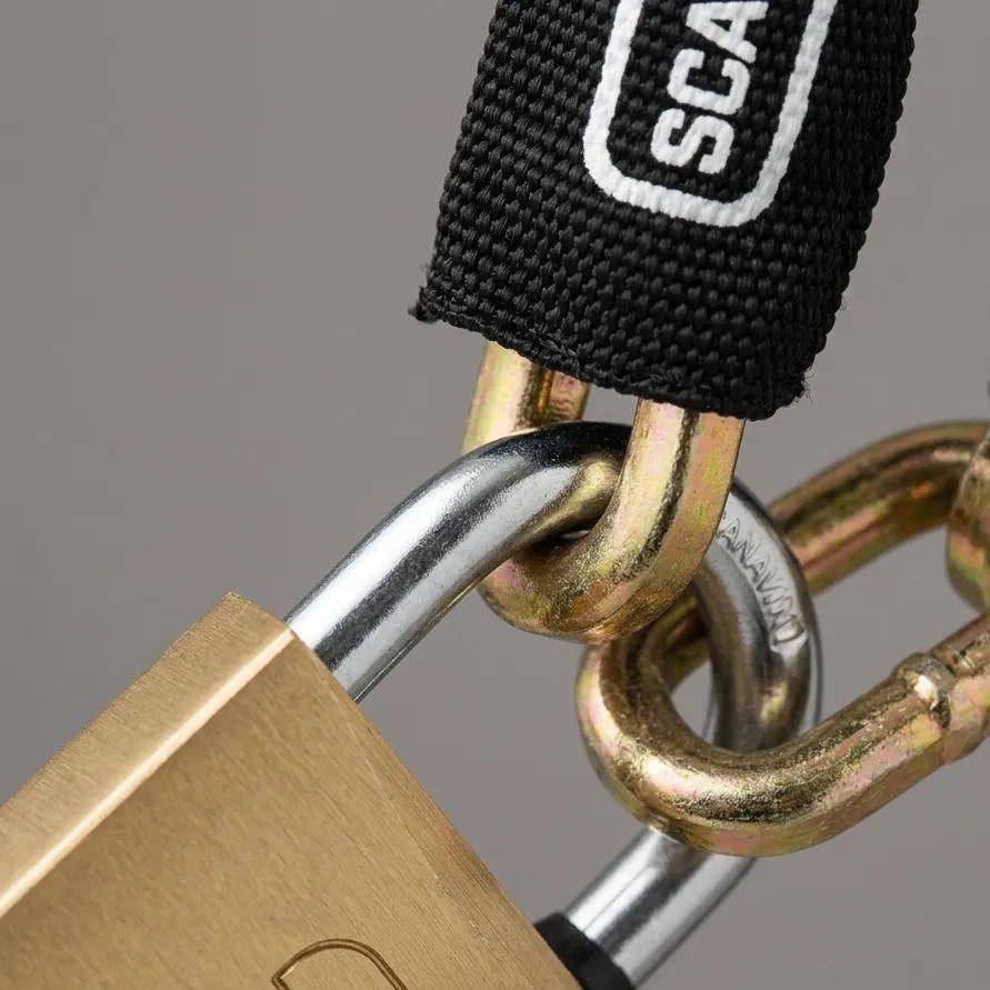 Cadena Seguridad Scanavini Anti Napoleón 40cm + Candado-5