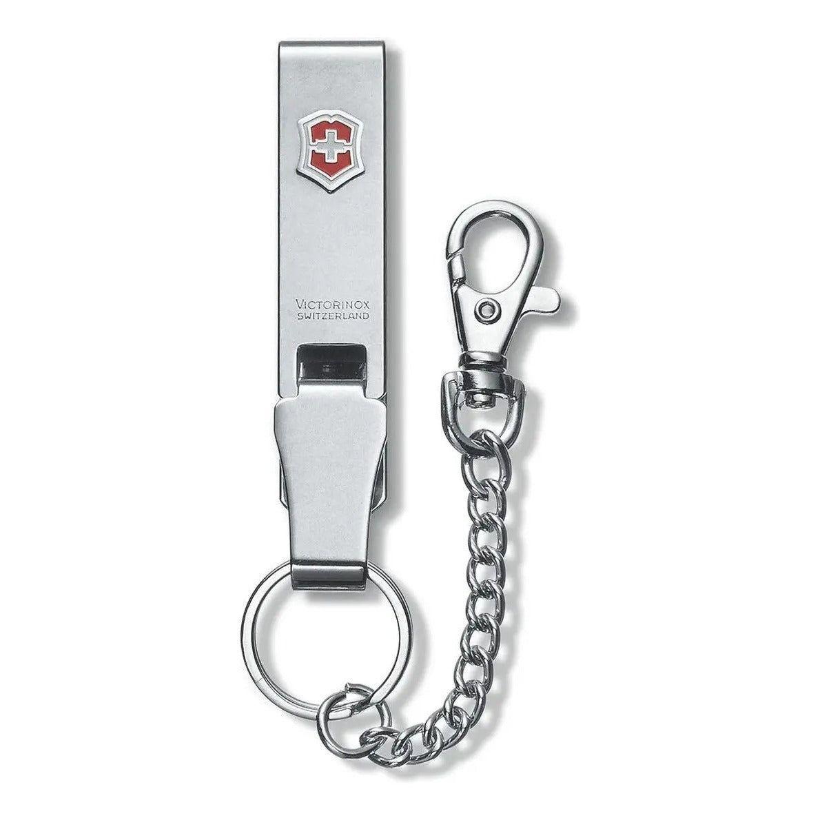 Llavero Victorinox Con Cadena 4.1859 Color Plateado-0