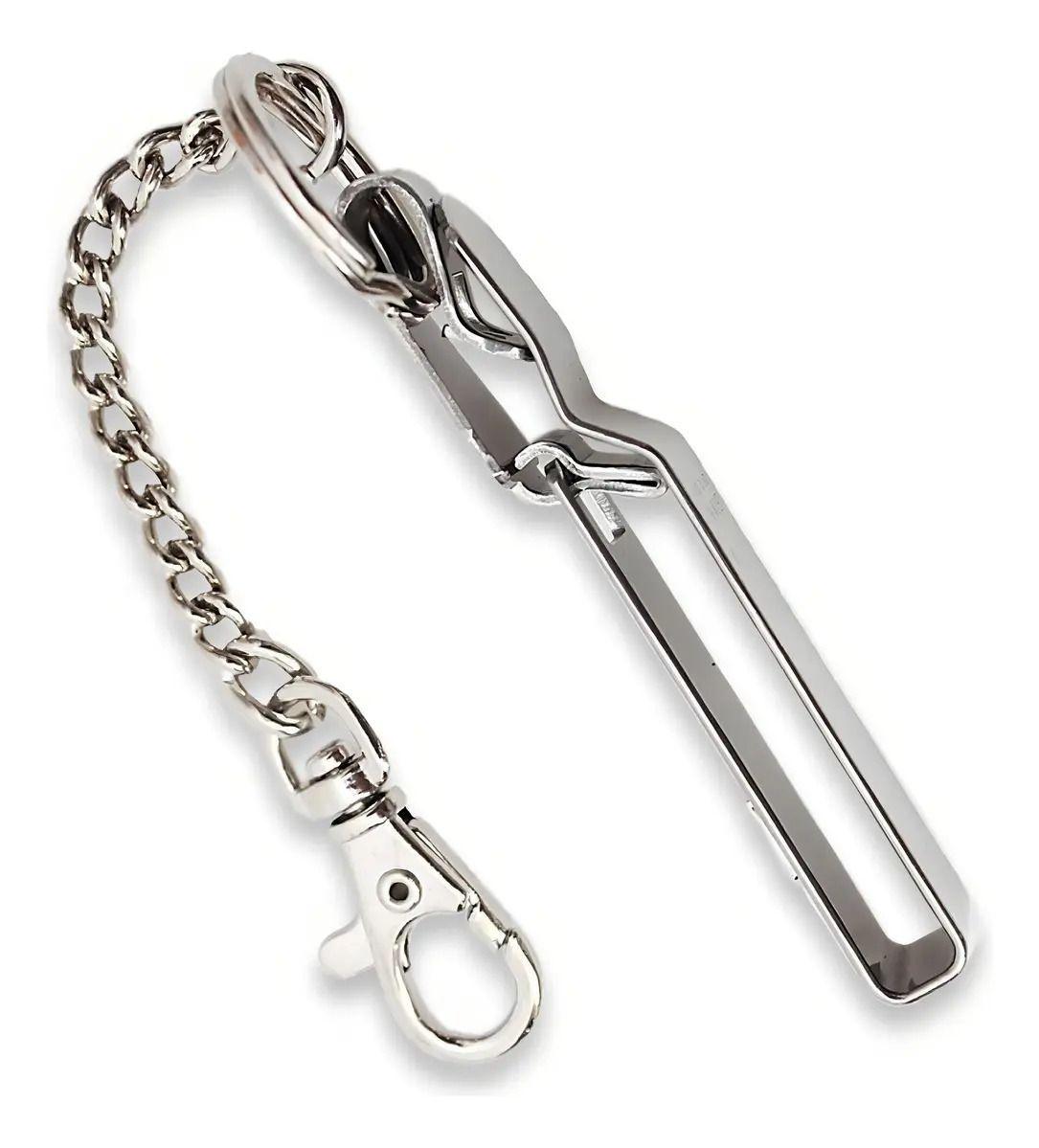Llavero Victorinox Con Cadena 4.1859 Color Plateado-2