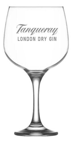 Copas De Gin Tanqueray Pack X4 - 650ml Grabado Láser Vidrio-0