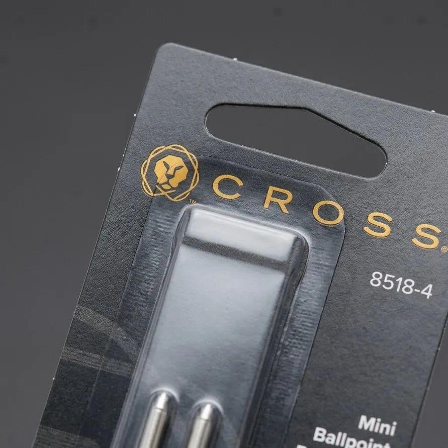 Pack Repuestos Mini Bolígrafo Cross Negro Mediano Gris Negro-3
