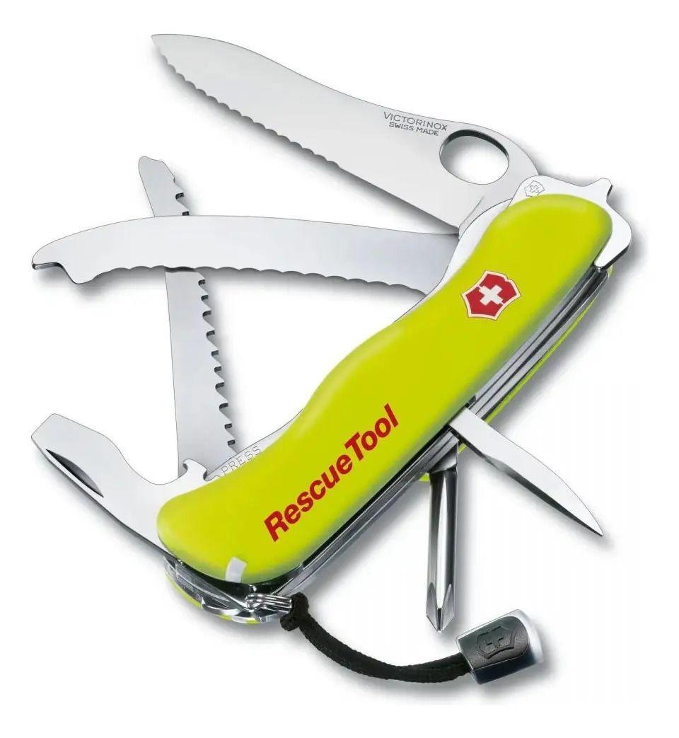 Cortapluma Navaja Victorinox Rescue 0.8.623.mwn Color /cpl Amarillo-0