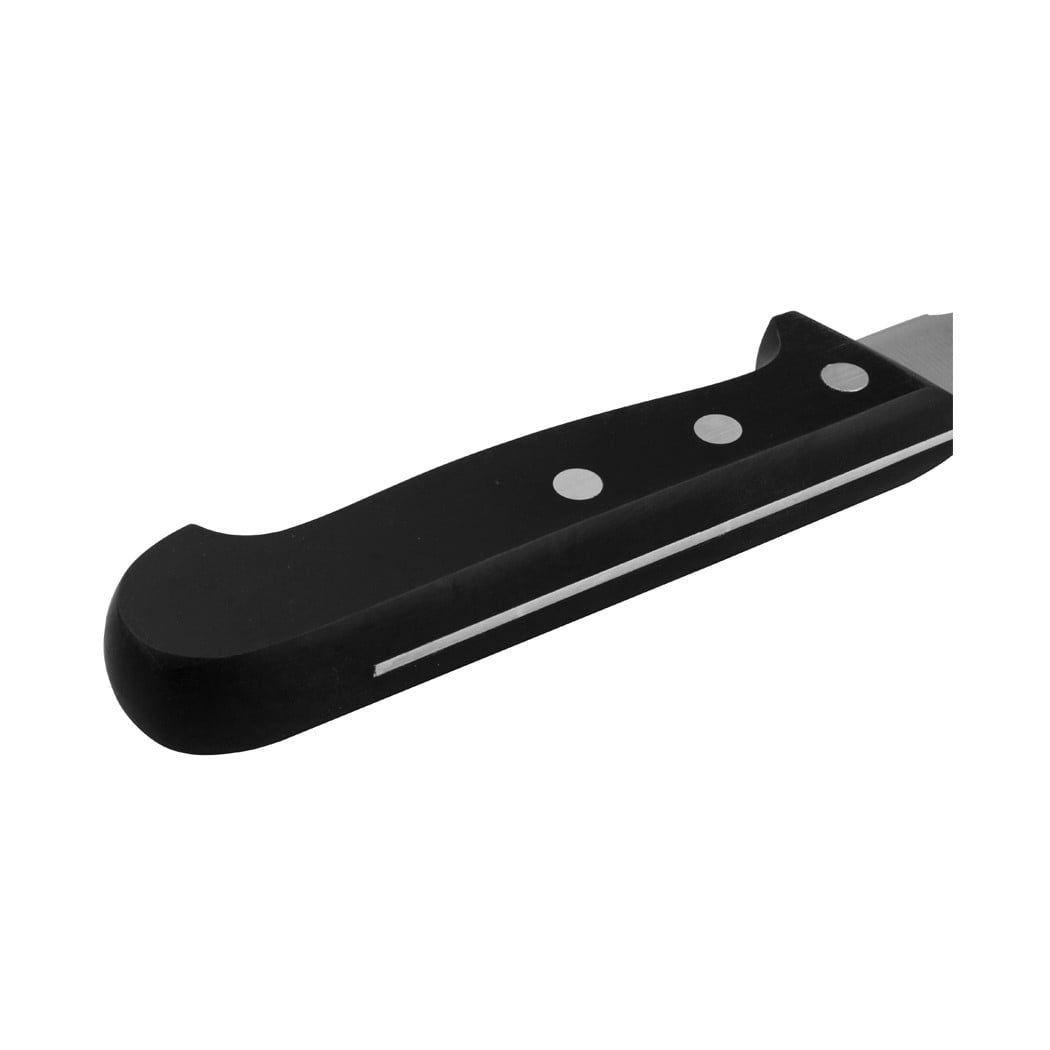 Cuchillo Panero Arcos Universal Acero Inoxidable 30cm Mango Plástico Negro-2