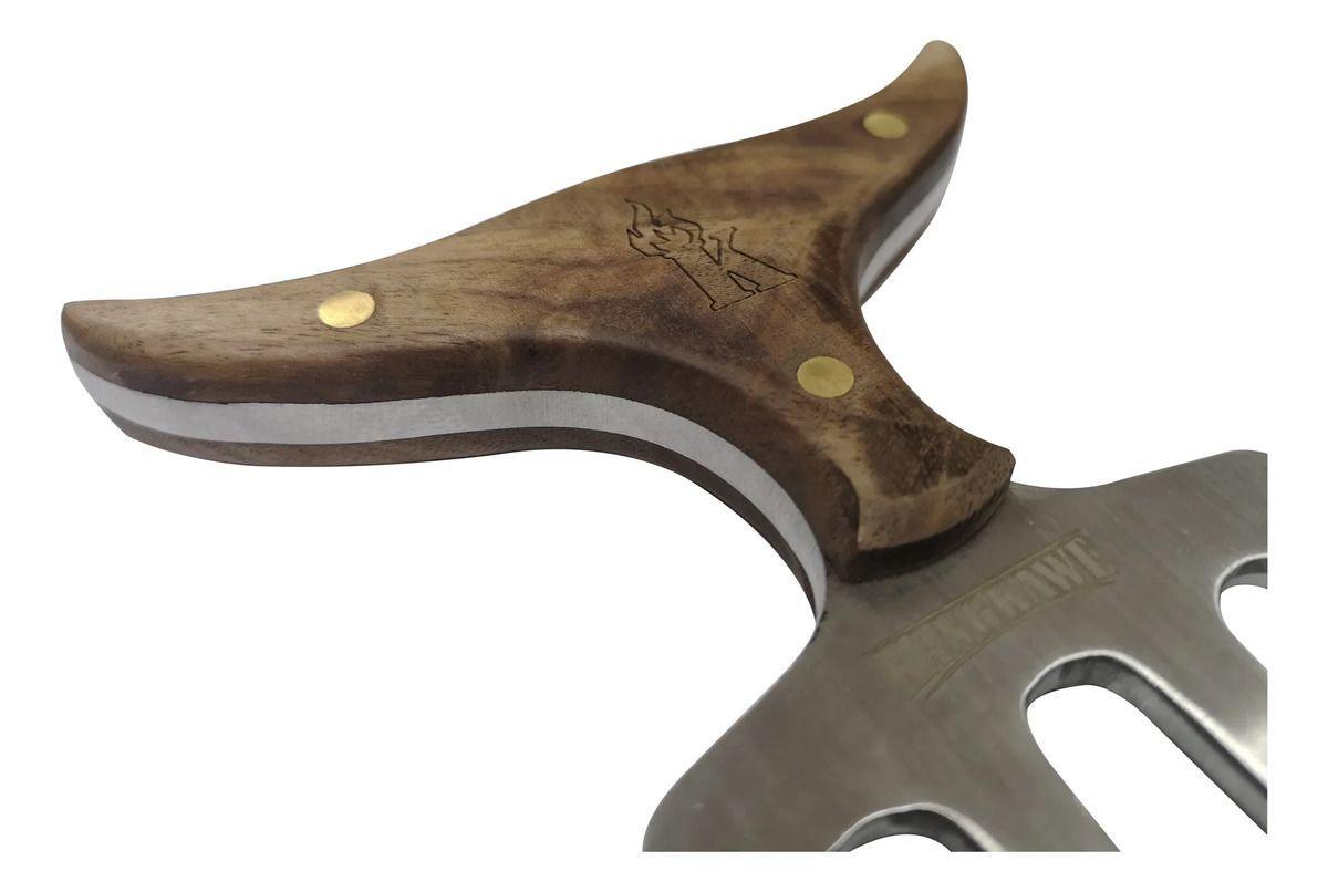 Garra De Oso Premium Kangkawe Bufalo Parrilla Asado Carnes Marrón-5