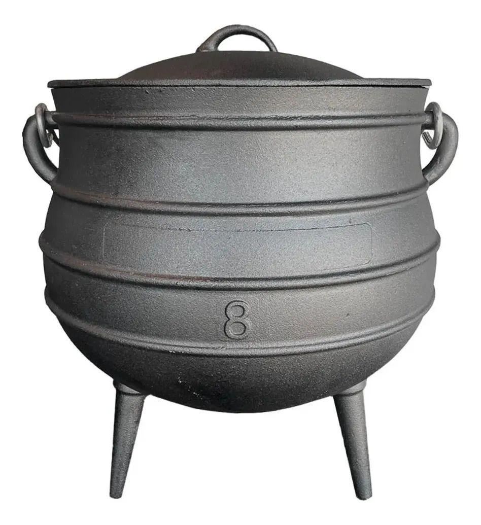 Olla La Créole Fierro Fundido 35 L Modelo Olleta #14 Negro-0