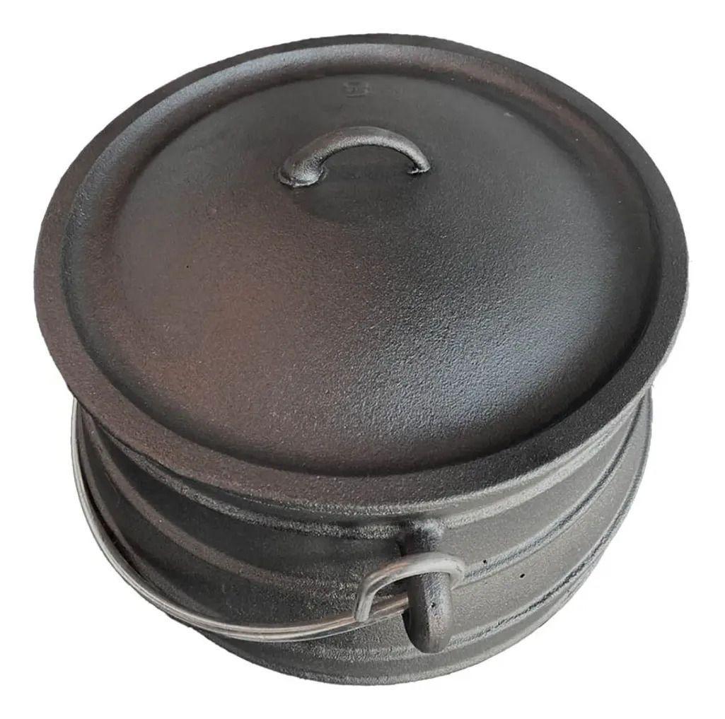 Olla La Créole Fierro Fundido 35 L Modelo Olleta #14 Negro-3