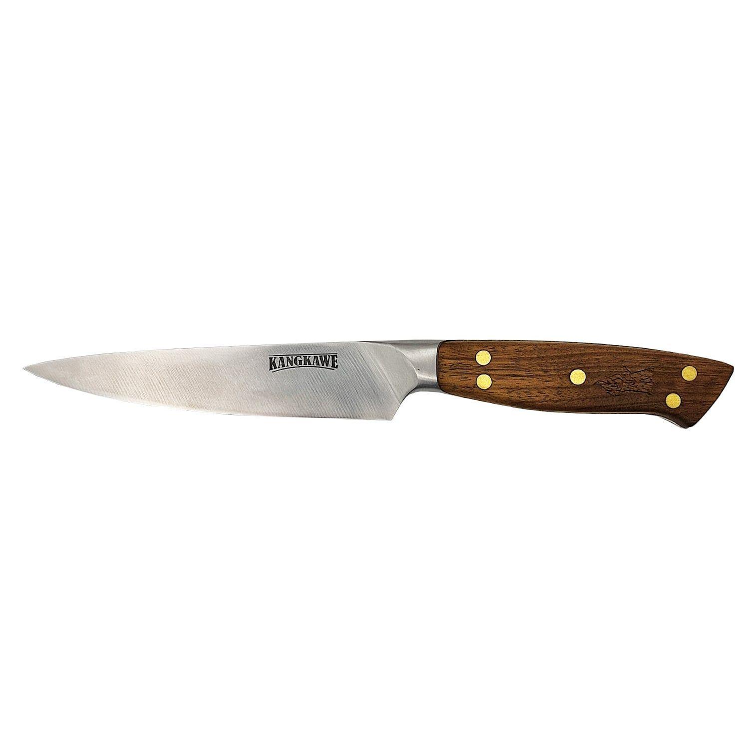 Cuchillo 5 Pellaifa Kangkawe Parrilla Asado Marrón-0