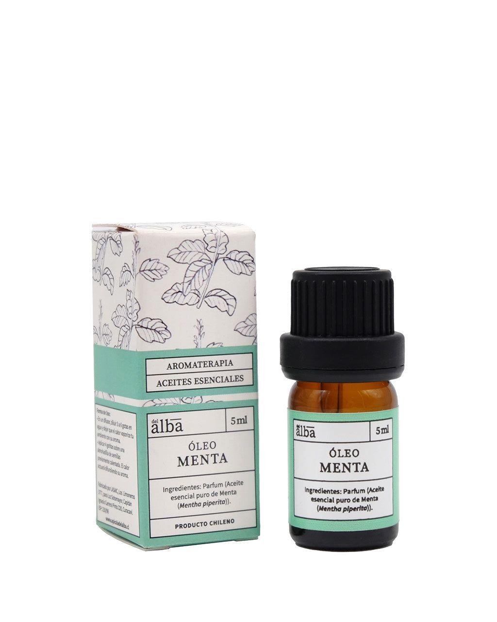 Aceite Esencial Aromaterapia Óleo Menta Gotas 5 Ml (vegano)-1